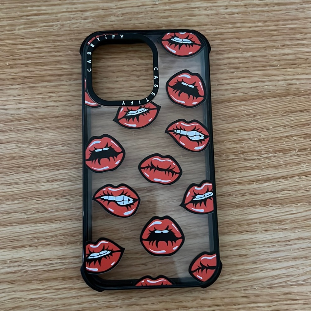 iPhone 13 Pro Clear Lips Casetify Ultra Impact Case